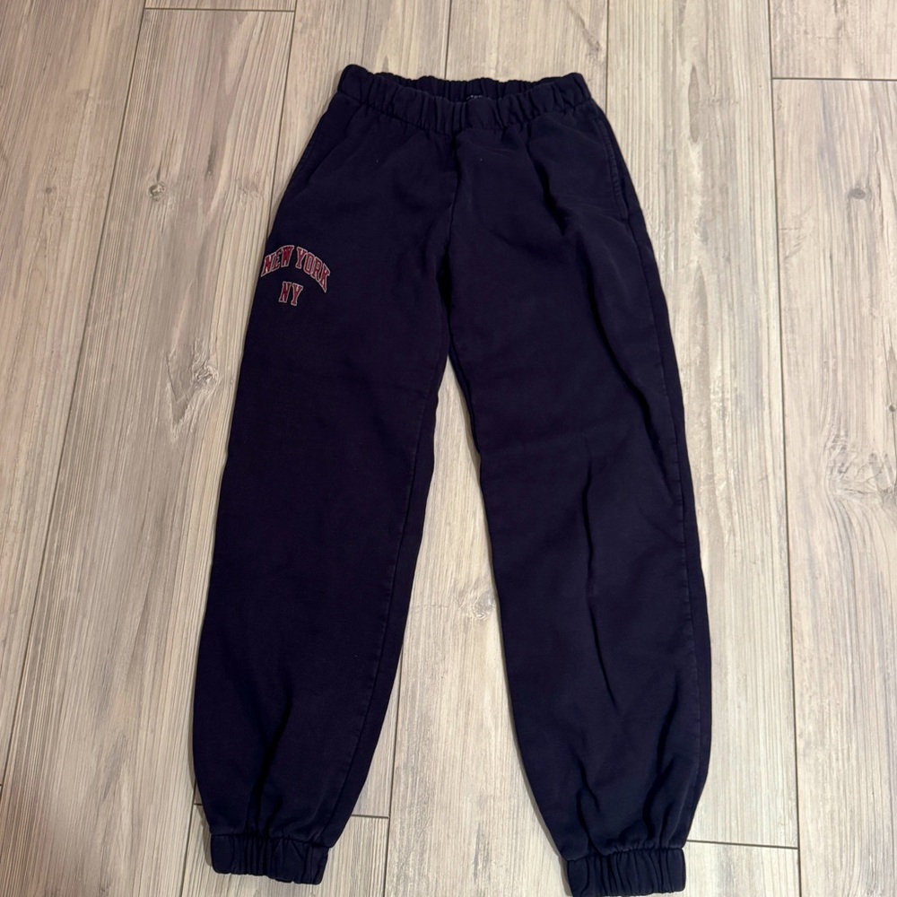 Brandy Melville NYC navy Sweatpants